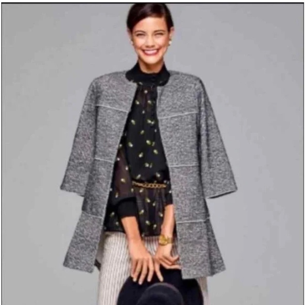 Cabi The Times Jacket In Black And White Small 5299